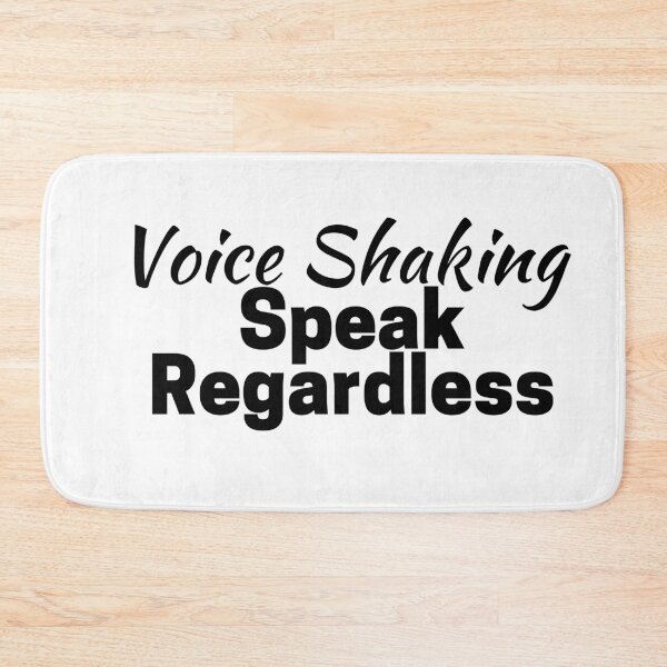 Item preview, Voice Shaking Speak Regardless designed and sold by Isha Dibua.