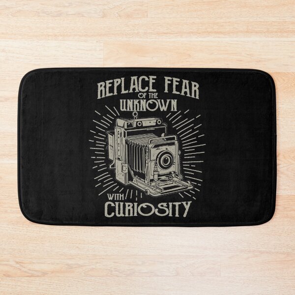 Item preview, Replace fear of the unknown with curiosity - Awesome vintage camera lover Gift designed and sold by Teenation9.