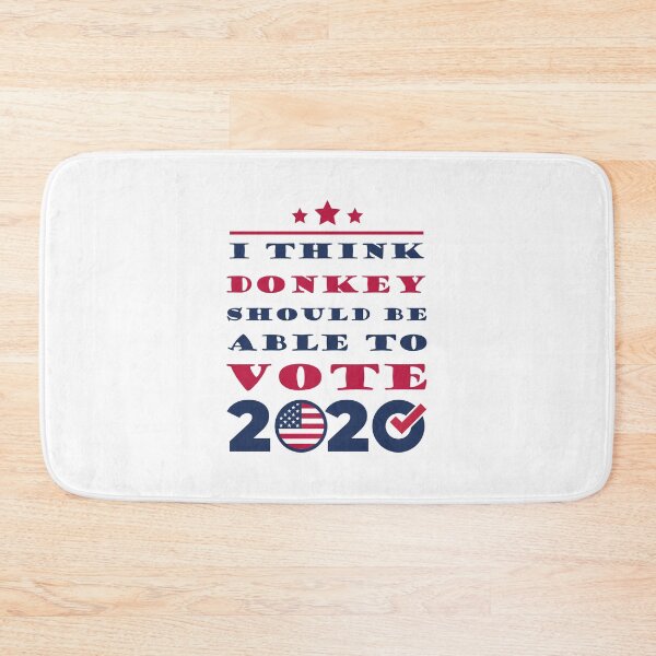 Item preview, I Think Donkey Should Be Able To Vote 2020 Funny  Joke Gift designed and sold by Thedoode.