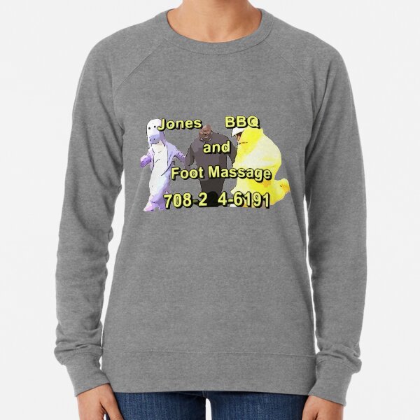 Jones BBQ and Foot Massage Lightweight Sweatshirt