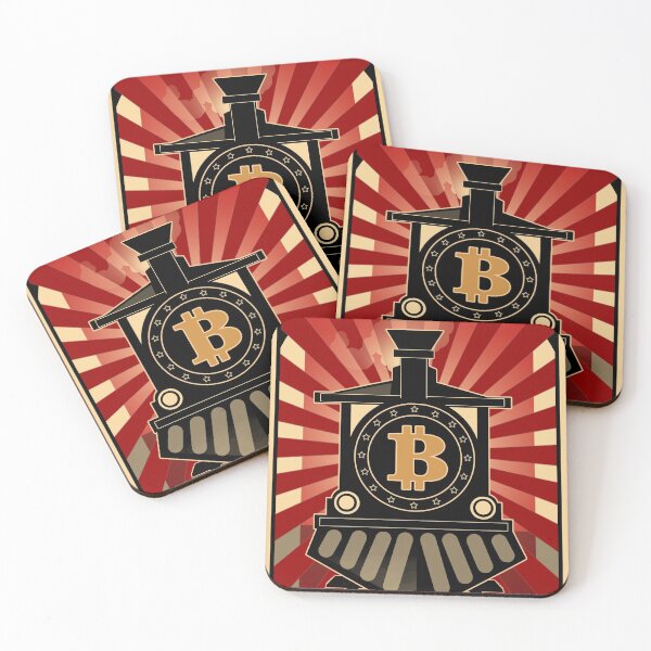Item preview, Bitcoin Money Train Cyrpto Revolution - Bitcoin designed and sold by CattlettArt.