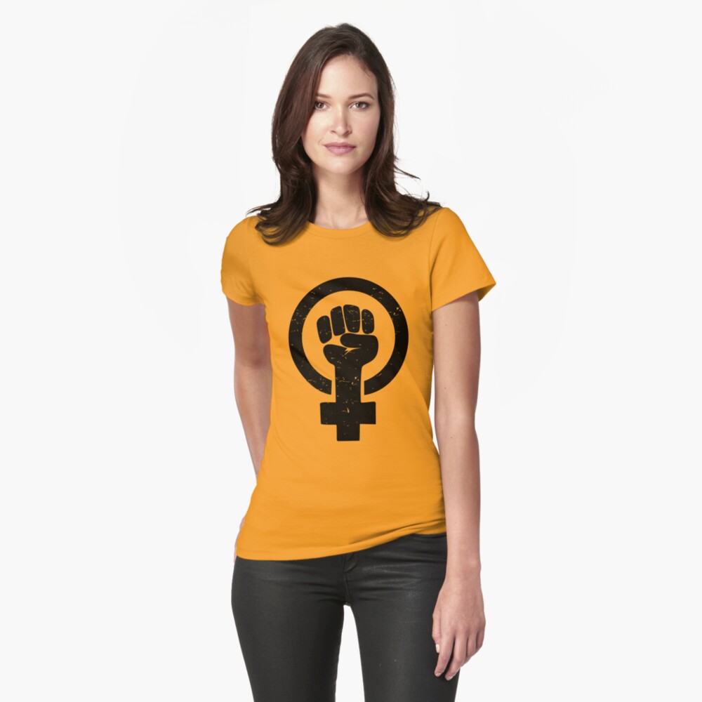 Aufkleber und mehr. Tailliertes T-Shirt