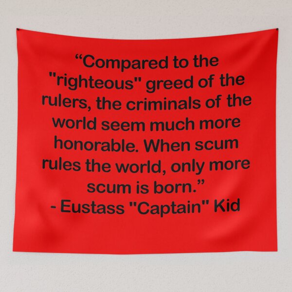 Item preview, Eustass Kid - Quote designed and sold by Epicanimequotes.