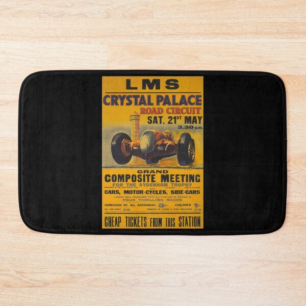 Item preview, Crystal Palace retro poster designed and sold by CorasPosters.