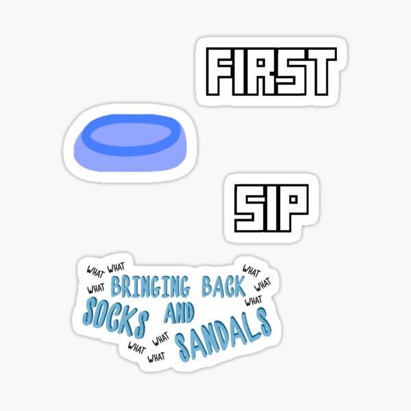 Sinjin Drowning most requested Roblox (pack 3) Sticker for Sale