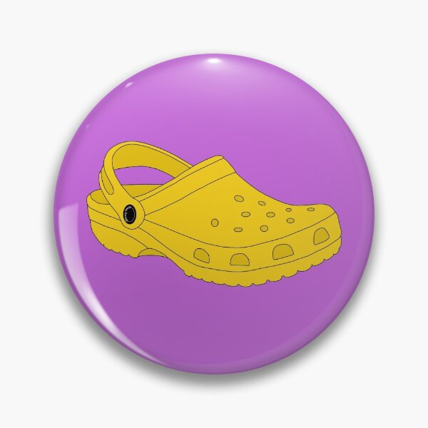 Artikelvorschau, Gelber Crocs-Schuh entworfen und verkauft von Gold Star Creative.