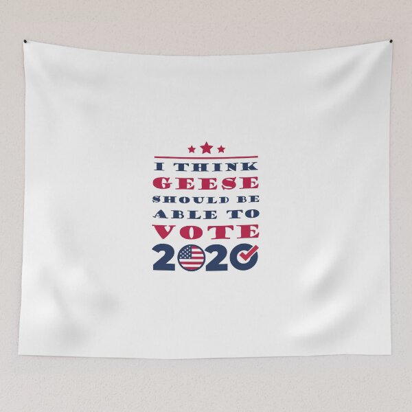 Item preview, I Think Geese Should Be Able To Vote 2020 Funny  Joke Gift designed and sold by Thedoode.