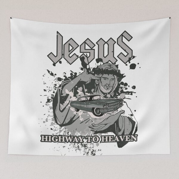 Item preview, Jesus Highway To Heaven designed and sold by infleims.