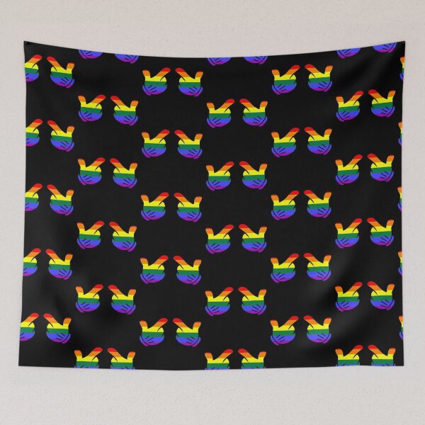 Item preview, Pointing Finger Hands Rainbow Pride By Bent Sentiments LGBT gay lesbian interest  designed and sold by bentsentiments.