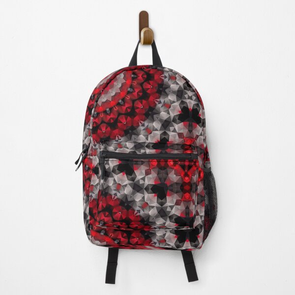 Item preview, Kaleidoscope red black . Polygon . designed and sold by fuzzyfox.