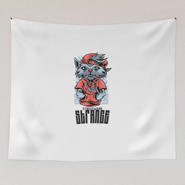 Item preview, Cat Trendy Strange Streetwear designed and sold by Rcasadesign.