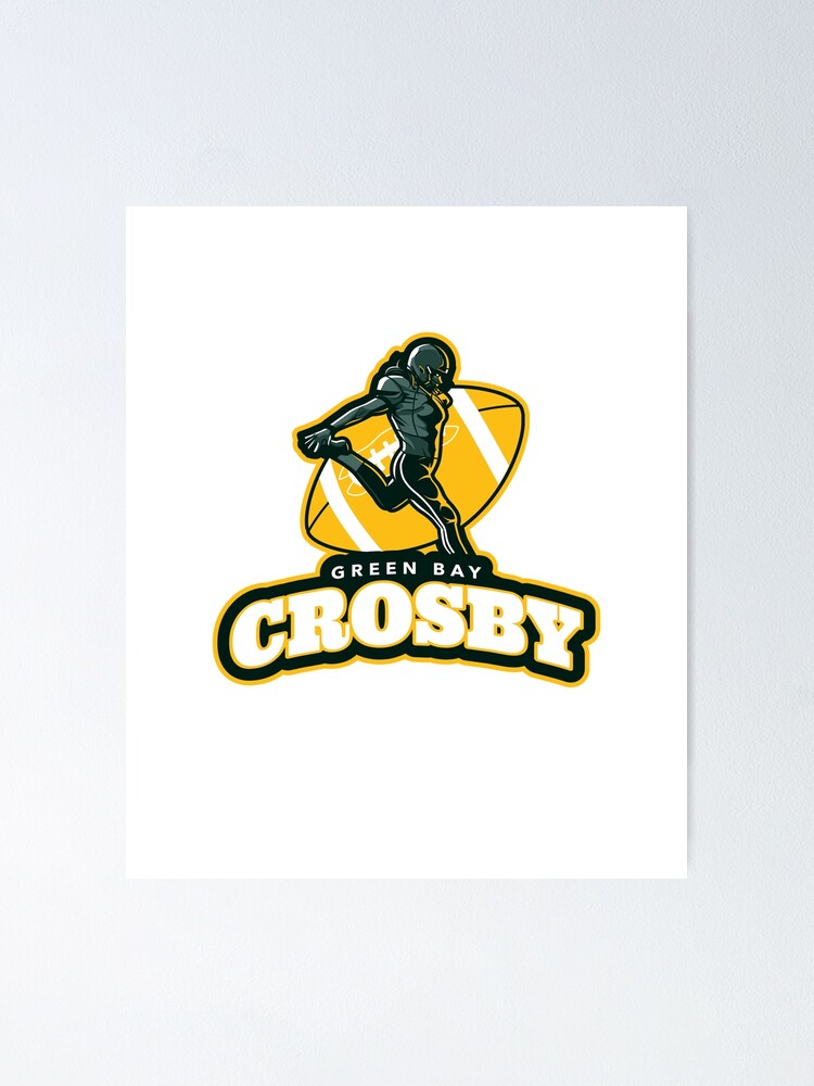 Mason Crosby Away Jersey Poster for Sale by designsheaven