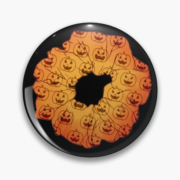 Artikelvorschau, Orange Halloween Scunchie entworfen und verkauft von MonMonTales.