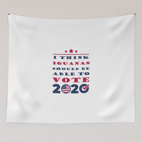 Item preview, I Think Iguanas Should Be Able To Vote 2020 Funny  Joke Gift designed and sold by Thedoode.