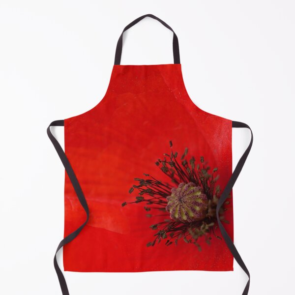 Item preview, Poppy flower poppy flower interior pistil stamens red flower blossom designed and sold by Forestia.