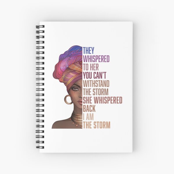 Item preview, The Whispered to Her You Can't Withstand the Storm She Whispered Back I AM THE STORM designed and sold by UrbanApparel.