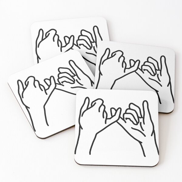 Item preview, Pinky Promise Thick Line designed and sold by hollyferguson.