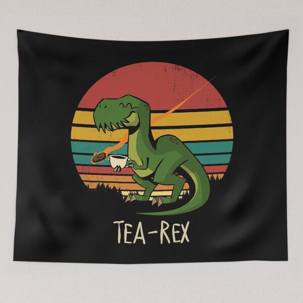 Item preview, Tea Rex - Funny Pun T-Rex designed and sold by Radarek1989.