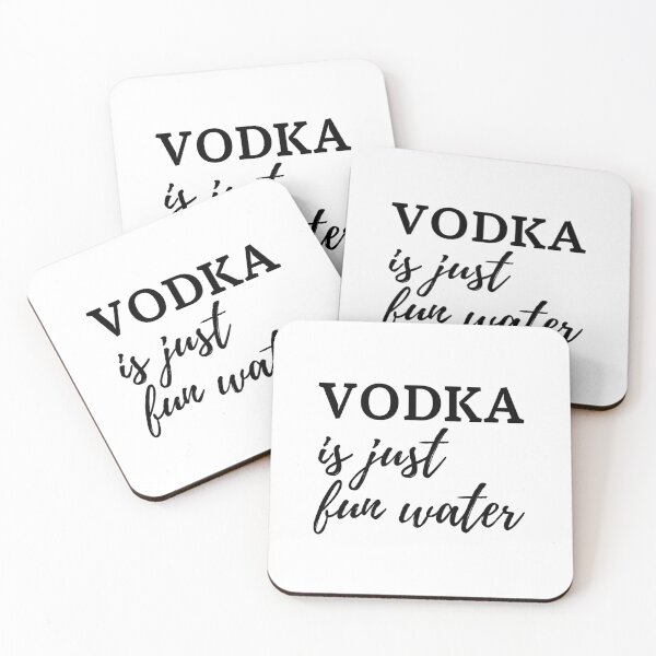 Item preview, Vodka is just fun water designed and sold by RoJor.