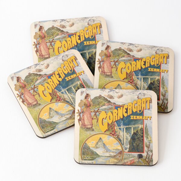 Item preview, Cornergrat retro poster designed and sold by CorasPosters.