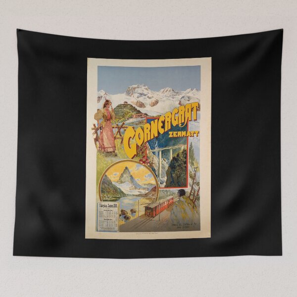 Item preview, Cornergrat retro poster designed and sold by CorasPosters.