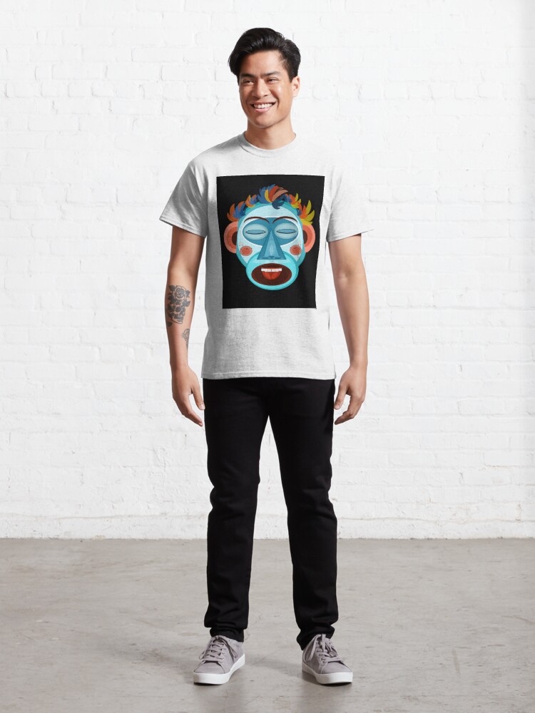Alternate view of MONKEY - SINGS - Black Classic T-Shirt