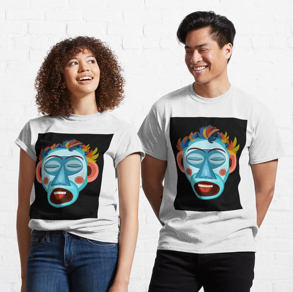 MONKEY - SINGS - Black Classic T-Shirt