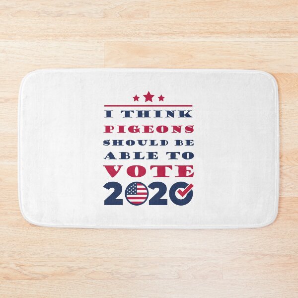 Item preview, I Think Pigeons Should Be Able To Vote 2020 Funny  Joke Gift designed and sold by Thedoode.
