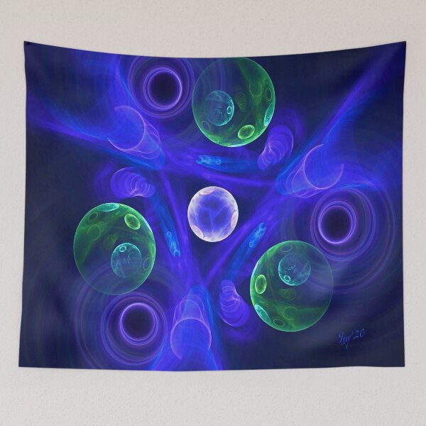 Item preview, Landing Pad, Wormholes and Orbs designed and sold by IssyDesigns.