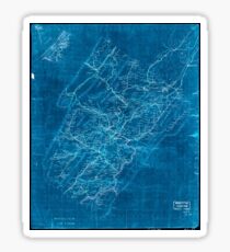 Civil War Maps 1544 Rockbridge Co Va Inverted Sticker