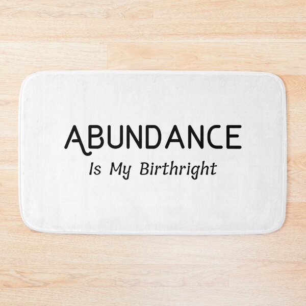 Item preview, Abundance Is My Birthright designed and sold by Intuitive Engines Apparel Co..