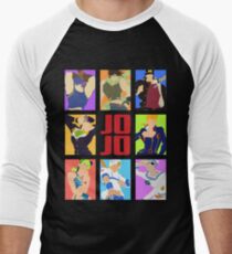 JoJo's Bizarre Adventure - Heroes Men's Baseball ¾ T-Shirt