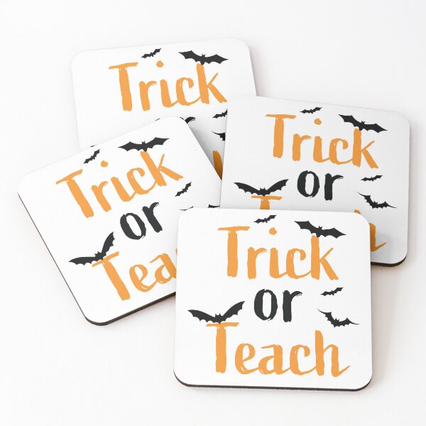 Item preview, Halloween Trick or Teach designed and sold by Happiness Creators.