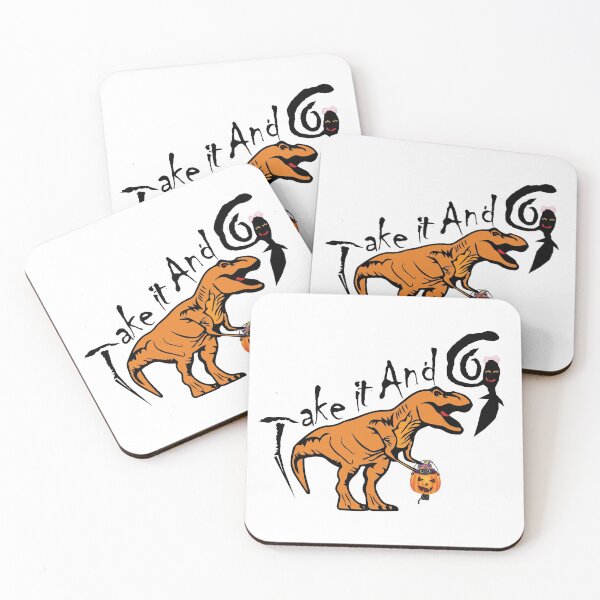 Item preview, T Rex Kitten Funny Halloween  (Take it and Go) designed and sold by hnini.