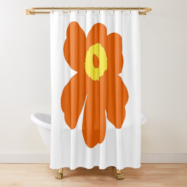 Unikko Shower Curtains Redbubble