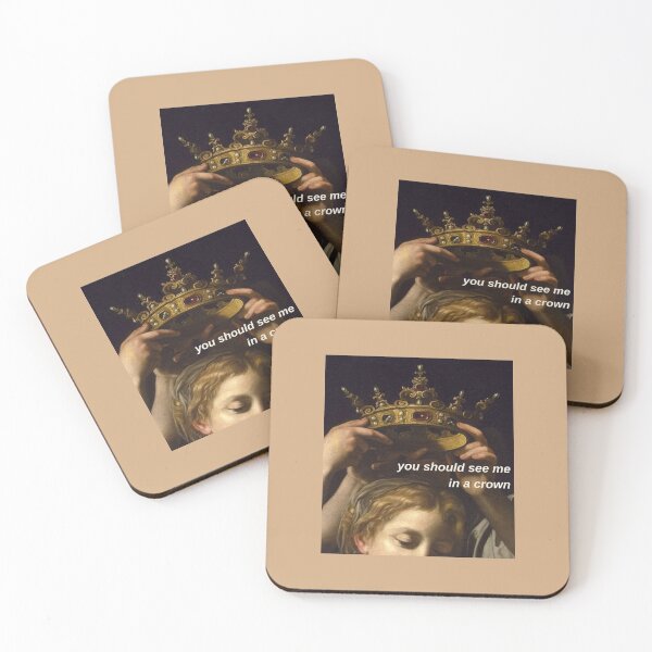 Item preview, you should see me in a crown sherlock pale aesthetic sticker iphone  designed and sold by kaledabean.