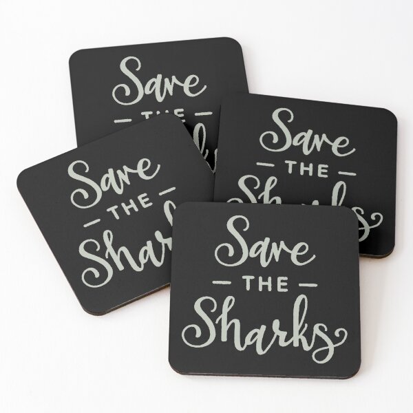 Item preview, Save the Sharks - Black  designed and sold by KristinaTrott.