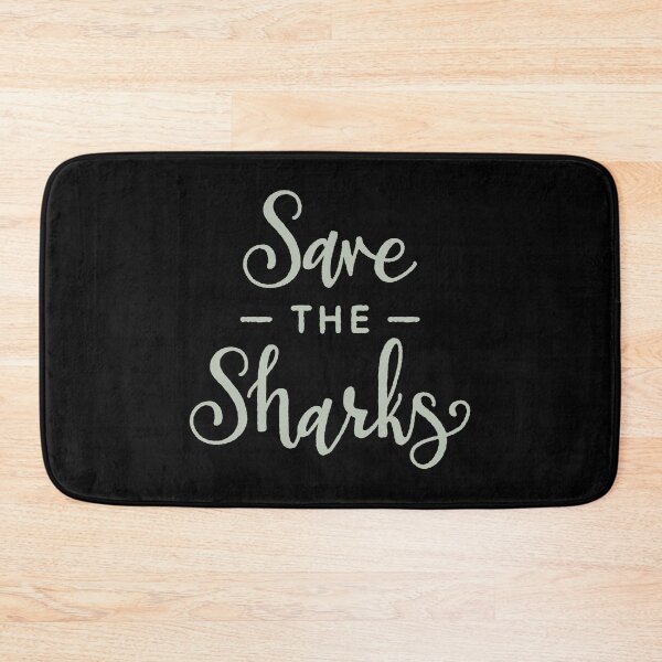 Item preview, Save the Sharks - Black  designed and sold by KristinaTrott.