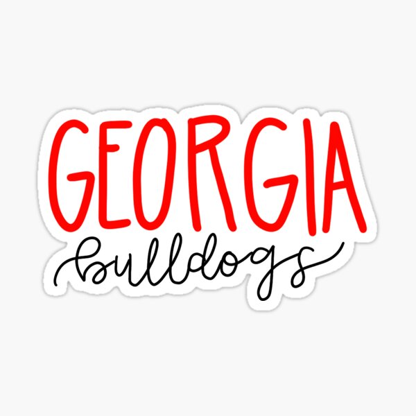 UGA Brock Bowers Sticker Sticker for Sale by CTFCustoms