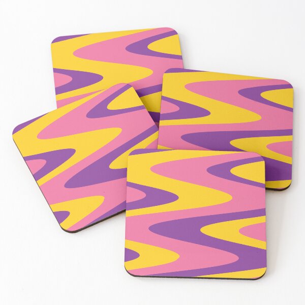 Item preview, Pattern Yellow, Pink and Purple 80s designed and sold by NYXFN.