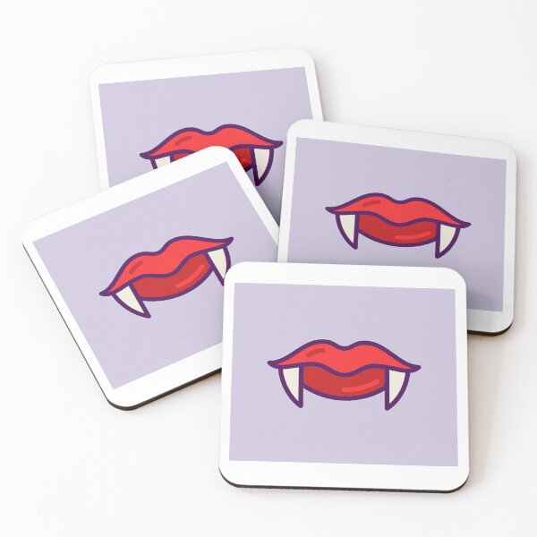 Item preview, Purple and Red Vampire Fangs designed and sold by Mokhe.
