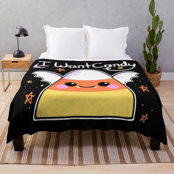 Item preview, I Want Candy Cute Vampire Candycorn designed and sold by MandyRosko.
