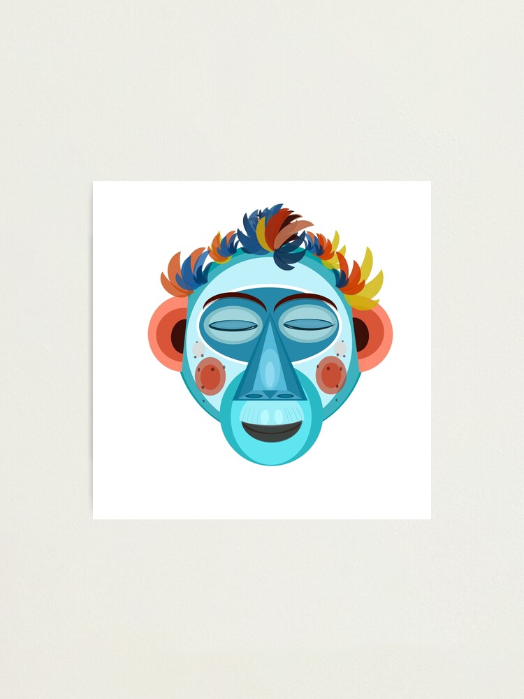 Alternate view of MOONKEY the Monkey - Meditation Photographic Print