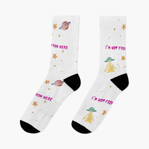Item preview, I’m not from here, space,UFO designed and sold by FruTea.
