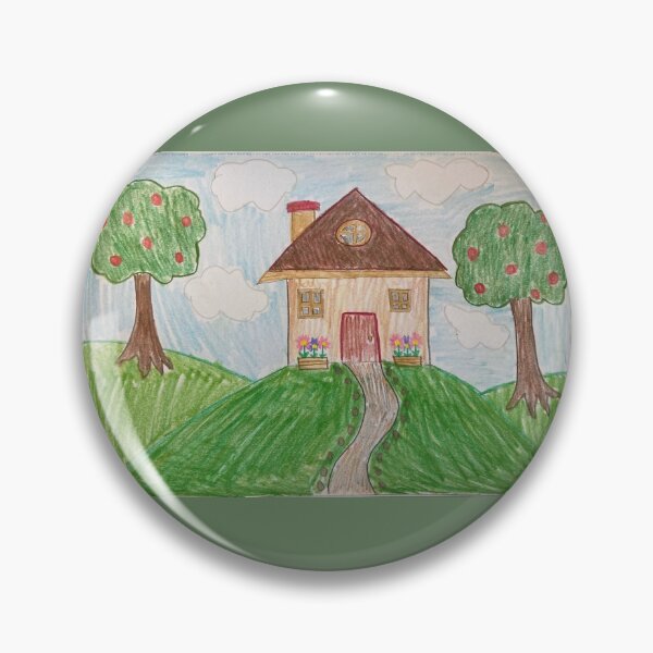 Item preview, Little House in the Country Drawing designed and sold by Taranodongirl7.