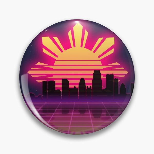 Item preview, Synthwave Manila Sunset designed and sold by rickcel.