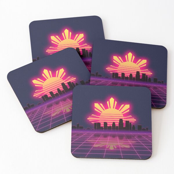 Item preview, Synthwave Manila Sunset designed and sold by rickcel.