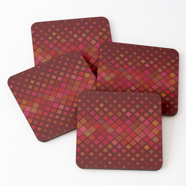 Item preview, Variations on Red Diamond Pattern designed and sold by SeaStories88.