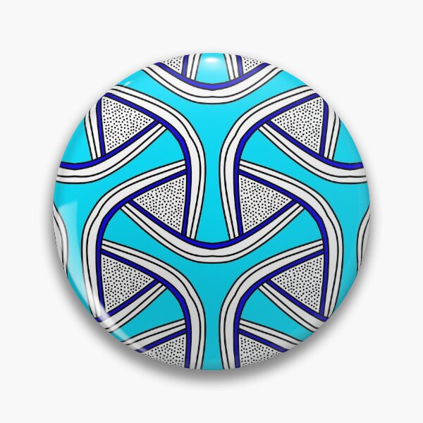 Woven Modernity Pin