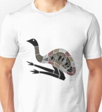 Aborigine Kunst - Emu Unisex T-Shirt